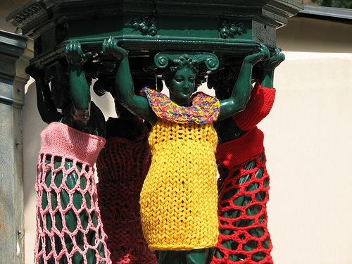 urban knitting lampadaire