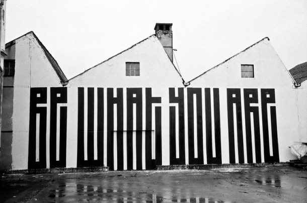 Art Urbain : L'Atlas Be what you are