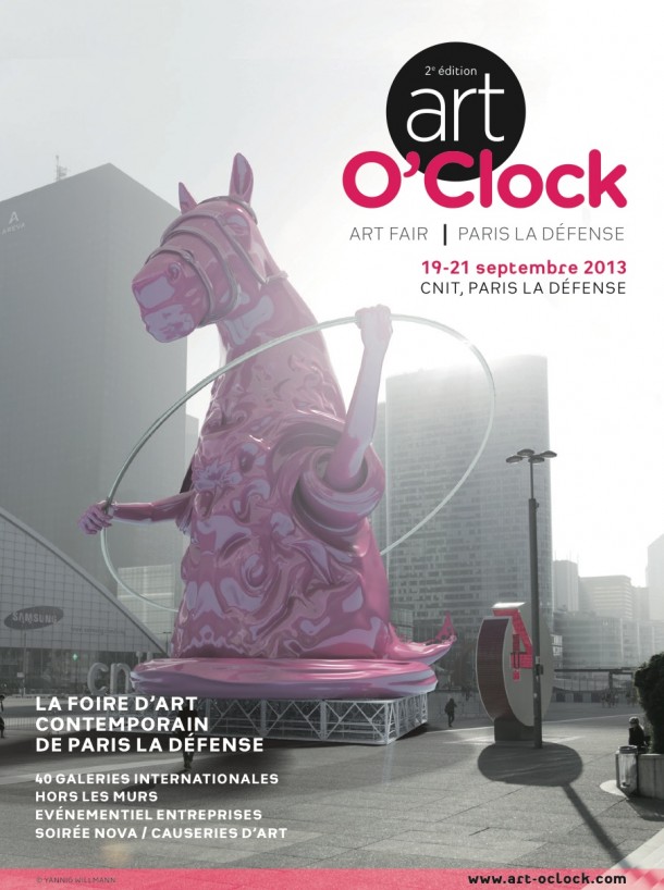 ART O CLOCK La foire d art contemporain La Defense CNIT 2013