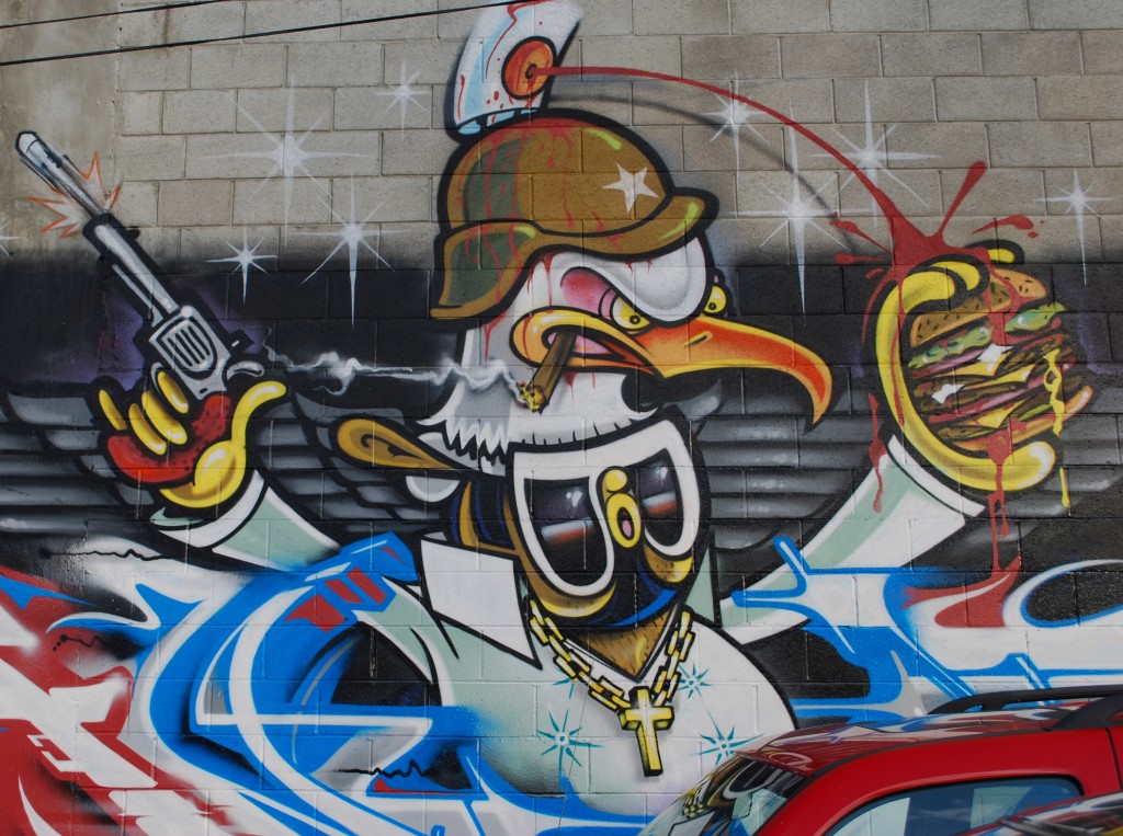 Rime alias Jersey Joe, streetartiste américain sur Strip Art le Blog