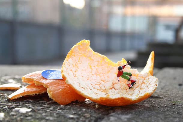 street art miniature de slinkachu