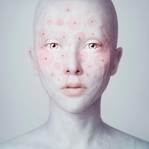 Photographie Oleg Dou Another Face Series Dots 2