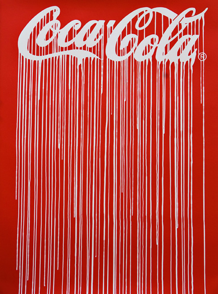 street art ZEVS Coca Cola
