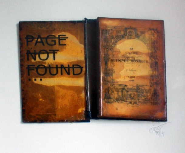 street art Rero PAGE NOT FOUND_book
