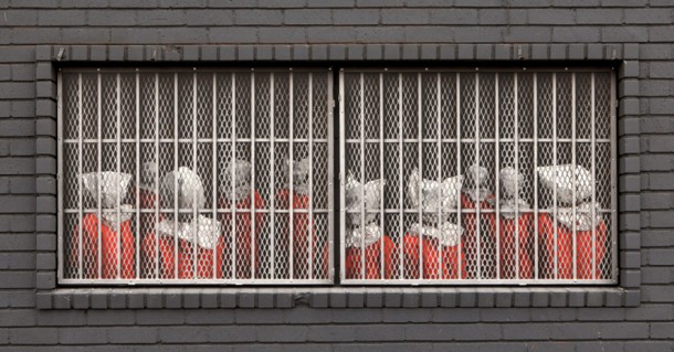 street art dan Witz Amnesty international 01