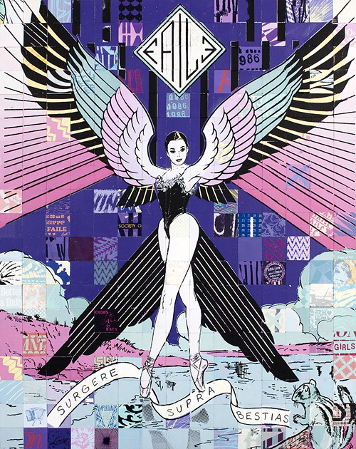 Street art FAILE Collectif d'artiste 21 Ballets de Faile The L mag