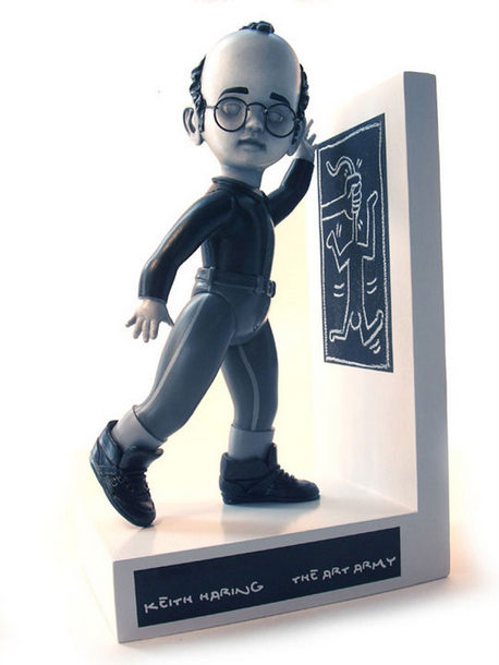 Sculpture série Art Army Keith Haring © Michael Leavitt