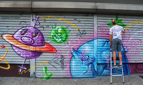 Street art Kenny Scharf 18