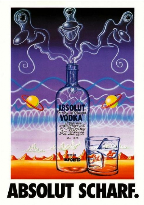 Kenny Scharf ABSOLUT VODKA