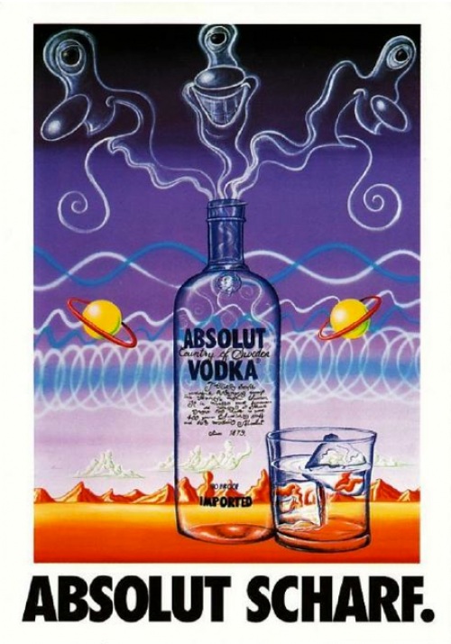 Kenny Scharf ABSOLUT VODKA