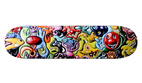 street art Kenny Scharf Skate