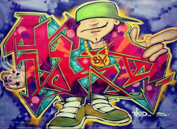 GraffitiT-kid 170 Toile 11