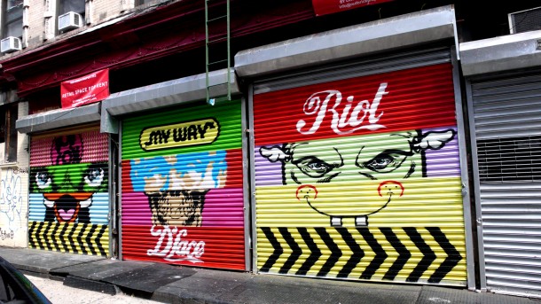 Street art D*Face 03