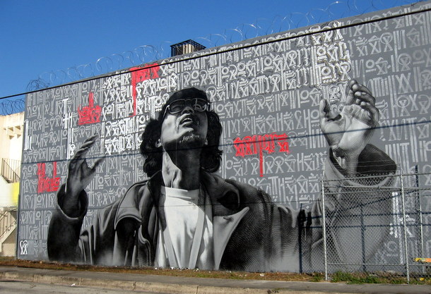 Street art 05 El MAC + RETNA /Marquis Lewis