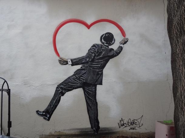 Street art Nick Walker VANDAL LOVE