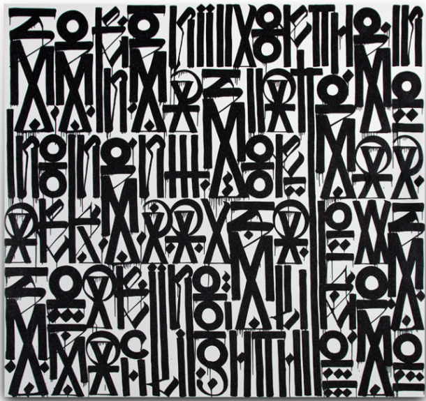 Toile 01 RETNA /Marquis Lewis