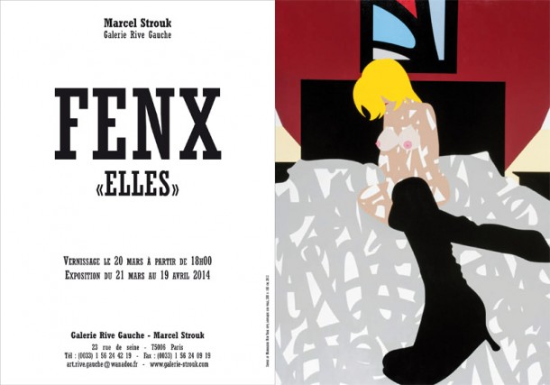 Exposition FenX à la Galerie Marcel Strouk 