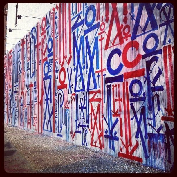 Street art 01 RETNA /Marquis Lewis