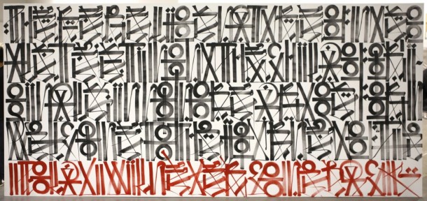 Toile 03 RETNA /Marquis Lewis