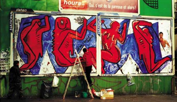 Jean Faucheur et son street art
