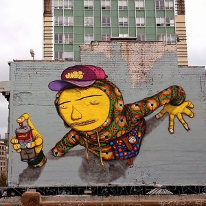 Sreet art osgemeos sanfrancisco