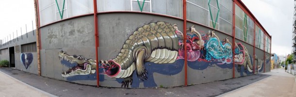 street art Nychos àParis