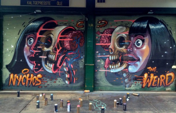 Nychos street art 