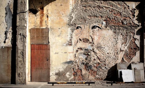 street art Vhils