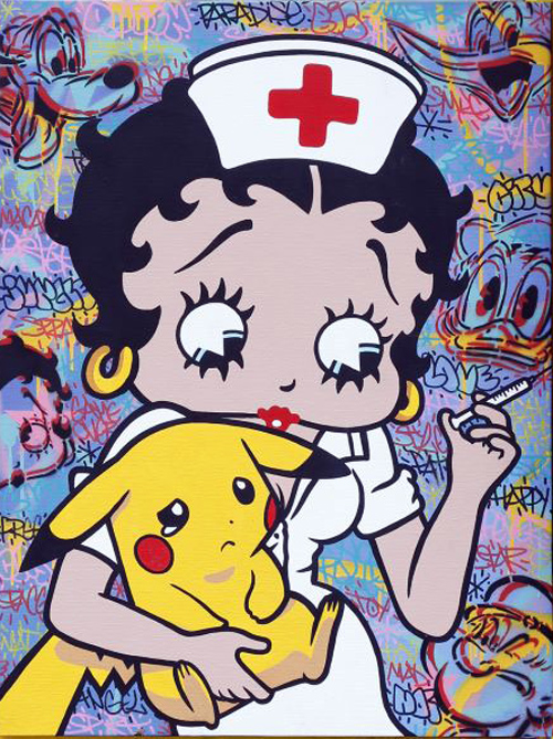 Speedy street art