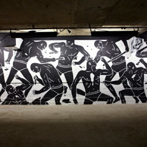 Palais de Tokyo - Cleon Peterson, Brutal, 2013, Londres.