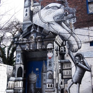 Street art Phlegm 1