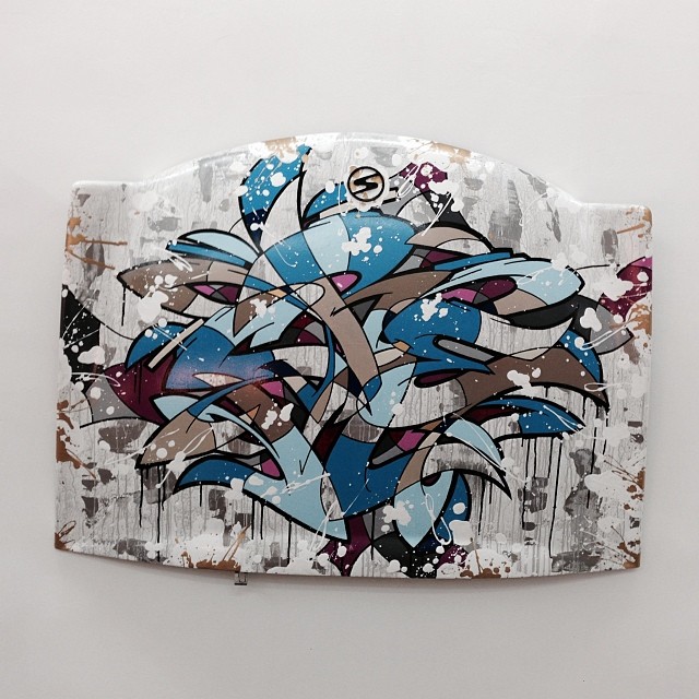 Kongo, street artiste français de renommée internationale Strip Art