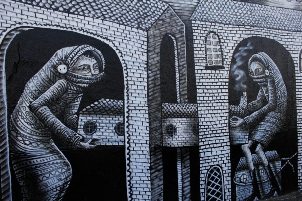 le Street art de Phlegm