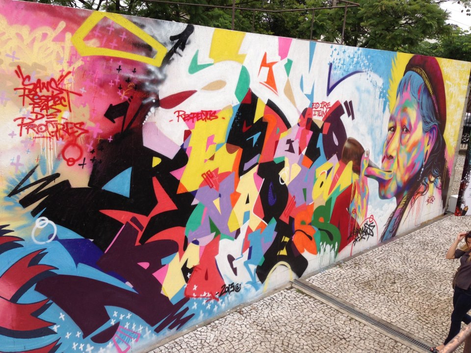 Kongo, street artiste français de renommée internationale Strip Art