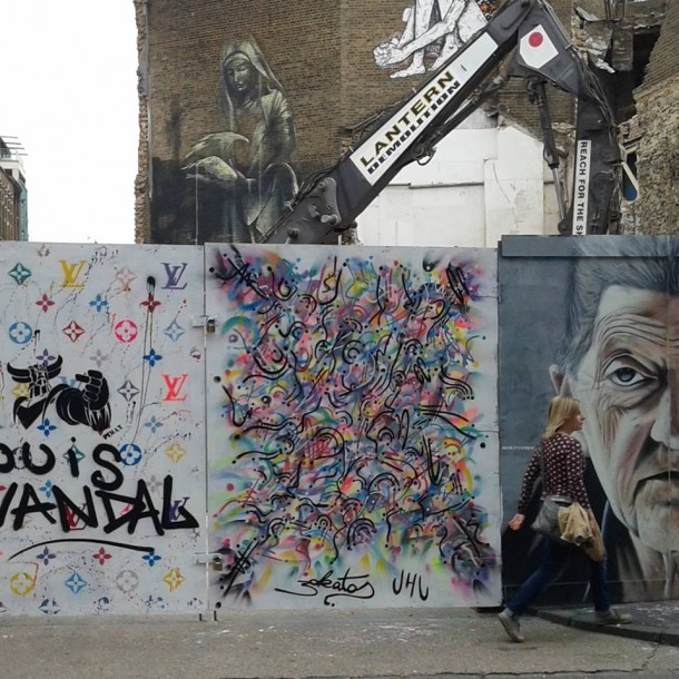 Shoreditch, Londres, Septembre 2014