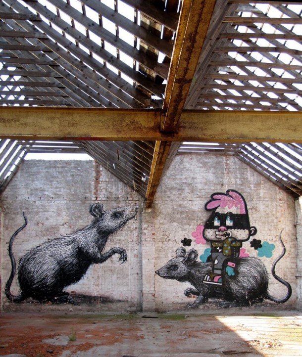 Bue & Roa - Ghent 2009