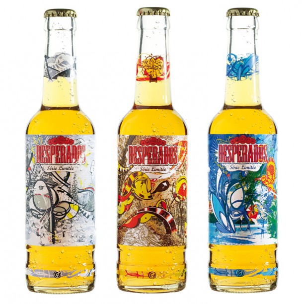 Romain Froquet Edition limitée bouteilles Desperados