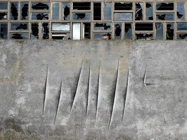 Pejac "Wallcanvas" - Lucio Fontana Tribute - Santander