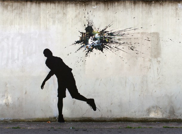 Pejac "Vandal-Ism" - Paris