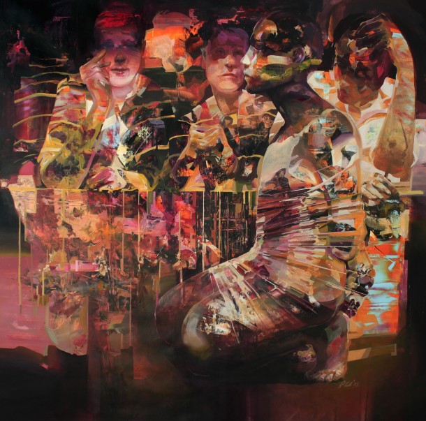 How We Judge Me II, 120x120 cm, 2015