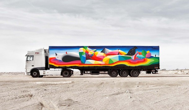 Truck art project, 2016 - Spaine