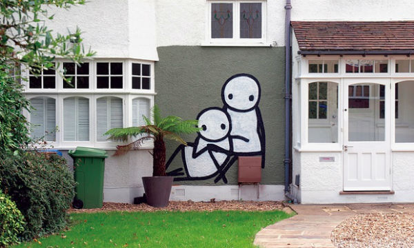 Cour Lane, Southwark, Londres, 2012, © Stik