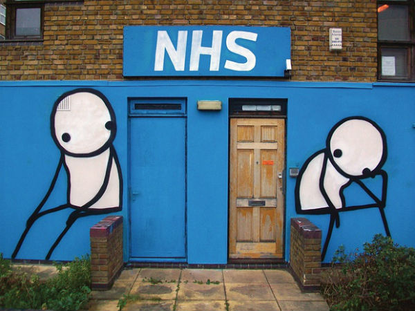 Stik, Salle d’attente, Triangle Road, Hackney, Londres, 2011, © Stik