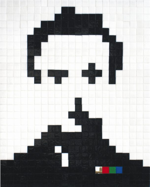 invader street art