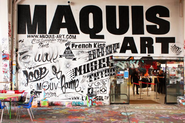 aérosol maquis art