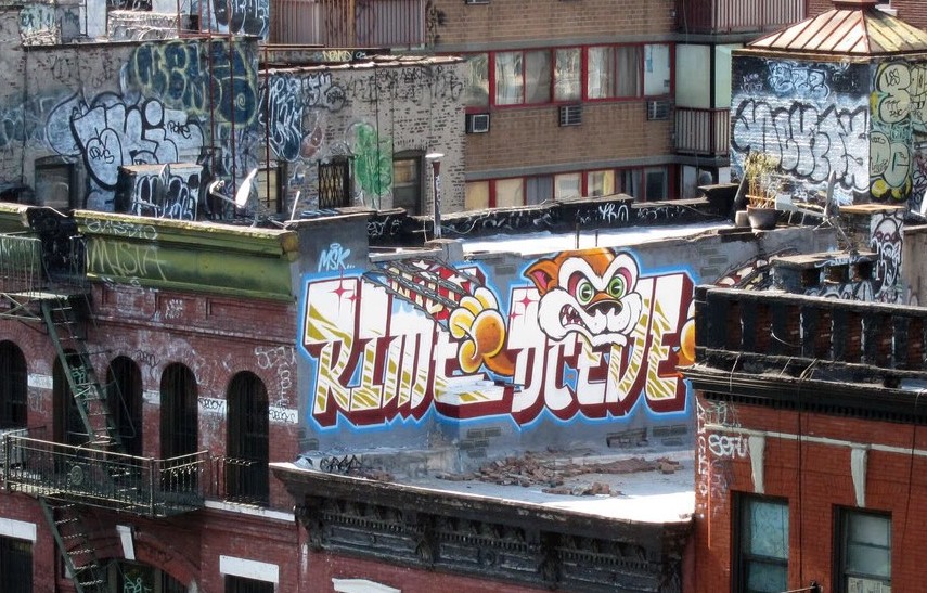 Rime alias Jersey Joe, streetartiste américain sur Strip Art le Blog